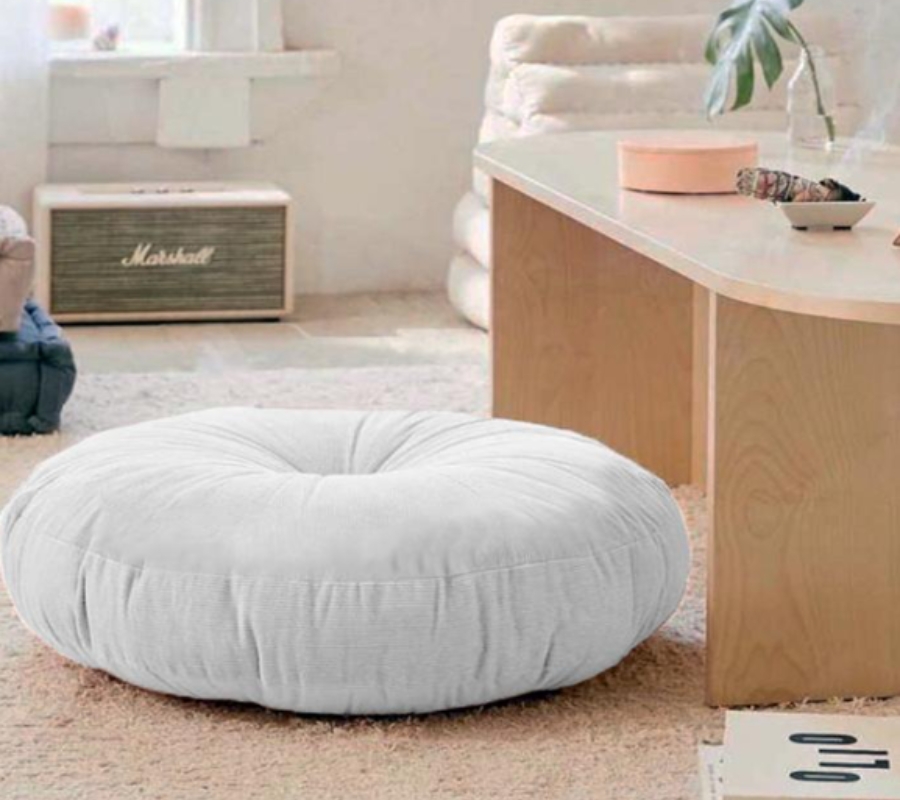 Bantal Bulat Nordhavn Putih