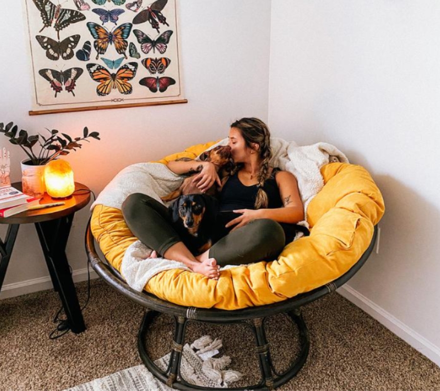 Bantal Bulat Papasan Kursi Rotan Product 1