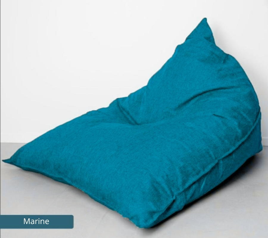 Bean Bag Triangle Canvas Marine