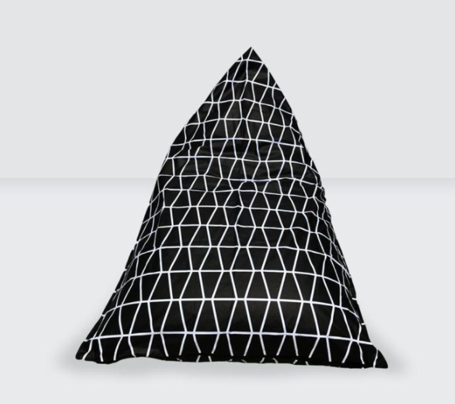 Bean Bag Triangle Katun Prismatik