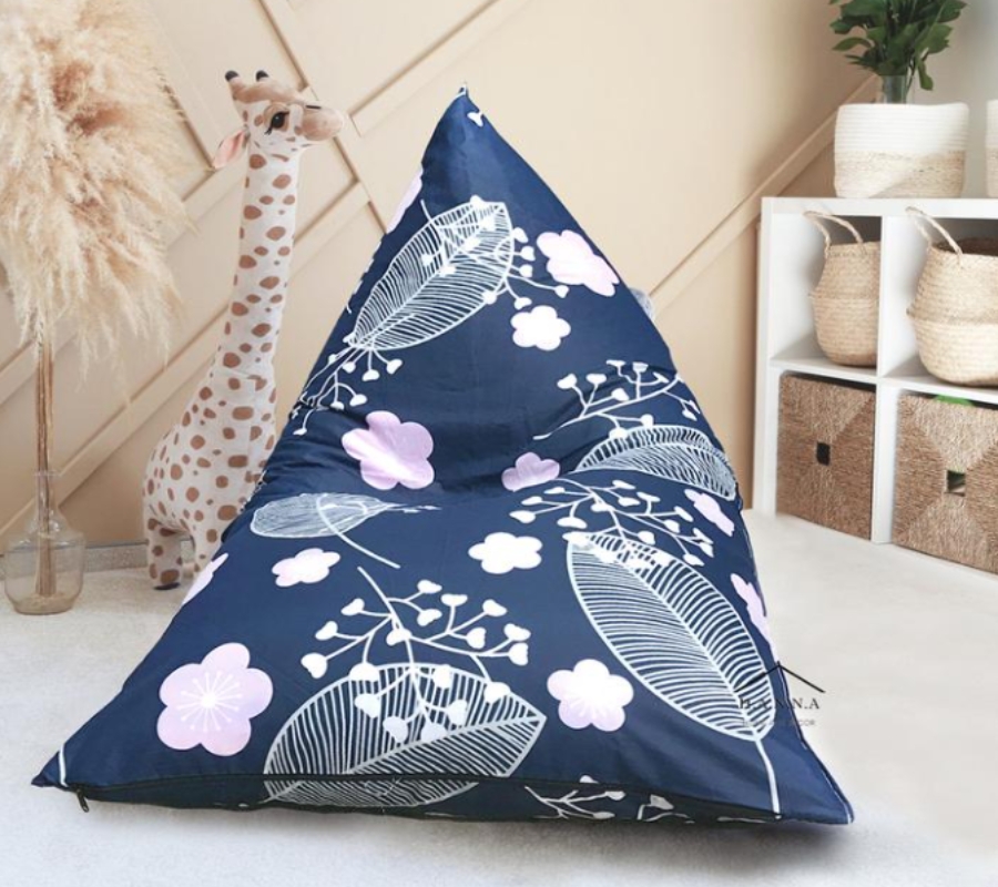 Bean Bag Triangle Katun Sakurako