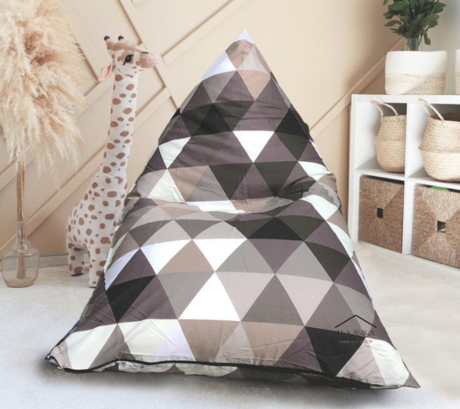 Bean Bag Triangle Katun Trivia Abu