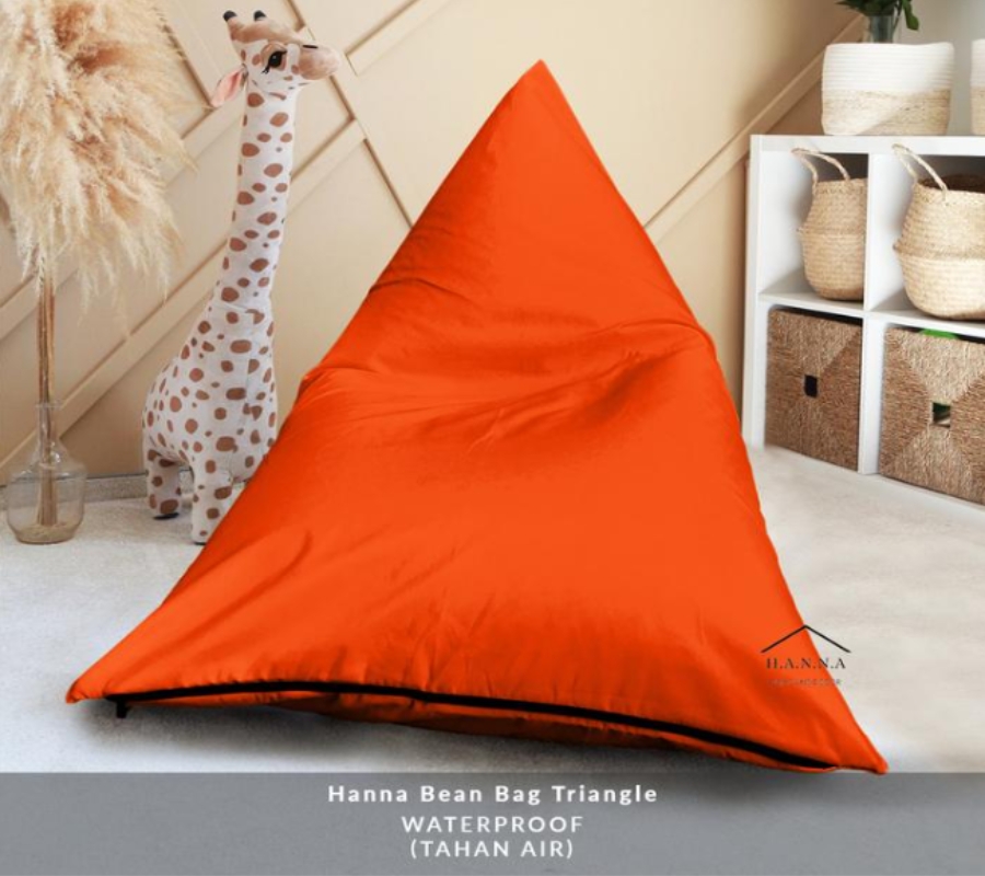 Bean Bag Triangle Waterproof Orange